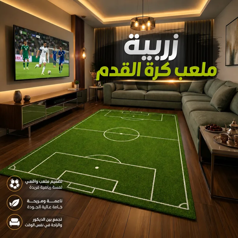 زربية ملعب كرة القدم